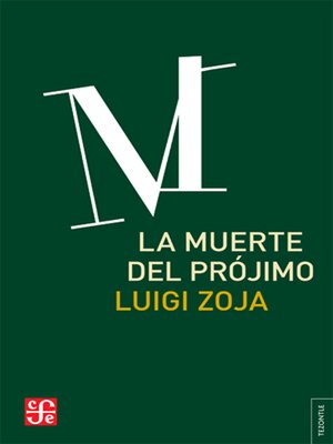 cover image of La muerte del prójimo